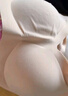ubras情人节礼物【2件装】无尺码免拆V领内衣女背心美背文胸罩无痕隐形 【店长推荐】柔灰紫+燕麦奶 实拍图