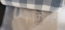 京东京造全棉纱布盖毯 100%全棉可机洗毛巾被 A类毛毯子 晴天蓝1.5x2m 实拍图
