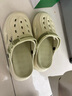 卡帝乐鳄鱼洞洞鞋男款夏季男士外穿包头拖鞋防滑踩屎感大码45办公室大头凉鞋 薄荷曼波绿X【升级版】 42 【适合42-43】 实拍图