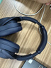 索尼（SONY） WH-1000XM4 头戴式无线耳机 蓝牙降噪耳机 网课游戏适用耳麦礼物送男女友学生 深夜蓝 实拍图