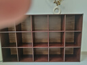 林之语全实木矮格子柜家用组合收纳储物柜八格小型书架置物架落地书柜 【全实木-三层】胡桃15格150x90 实拍图