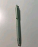 点石时空舱按动中性笔高颜值0.5mm黑色子弹头学生刷题考试太空舱签字笔开学季必备【绿色杆】1笔2芯 实拍图
