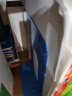 得力（deli）9英寸(高23cm)金属铁桌面书立置物架书收纳桌上书架 书籍挡靠夹2片/ 办公学习用品 蓝色9263 实拍图
