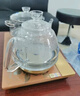 金灶（KAMJOVE）涌泉式自动上水电热水壶 玻璃烧水壶家用智能保温电茶壶茶具电茶炉茶台烧水壶一体 0.8L H8 (23*37cm)横版按键 实拍图