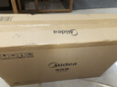 美的（Midea）【飓风节能】七叶柔风立式电风扇/家用轻音落地扇/台式小型风扇/大风力遥控定时摇头风扇 SAH35BSJ 实拍图