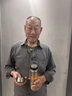 XDO一键开盖水杯男士茶杯双层玻璃泡茶杯子防爆耐高温全钢盖 实拍图
