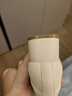 百丽（Belle）气质扣带时装玛丽珍鞋优雅舒适牛皮女士单鞋D4A1DAQ5 米白 36 (230mm) 实拍图