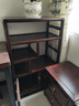 瑞呈堂 博古架实木中式 书架玄关置物架酒柜茶柜展示柜落地 博古架胡桃色68*38*108cm 实拍图