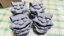 浠品 狮来运转 狮子摆件 运势好运转运 工位桌面摆件茶宠 青砂醒狮 石敢当 实拍图