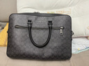 蔻驰（COACH）【专享直降】男士男包经典标志ETHAN纤巧型公文包商务手提包通勤 QB/炭黑色/黑色 实拍图