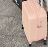 米熙mixi拉杆箱子行李箱小型登机箱14英寸飞机旅行箱包密码箱女粉色36 实拍图