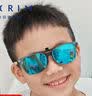 派丽蒙近视墨镜夹片男孩超轻偏光夹片式太阳镜防紫外线遮阳儿童学生款 实拍图
