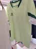 卡尔美（KELME）新款足球服套装青少年透气吸汗学生短袖比赛队服球衣空板可定制 淡绿 140CM 实拍图