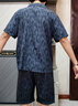 浪莎冰丝睡衣男士凉感夏季短袖短裤套装夏天大码外穿青少年家居服 实拍图