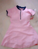 李宁（LI-NING）泳衣女童中大童裙式连体速干防晒游泳温泉专业泳装073草莓粉160 实拍图