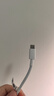 华为（HUAWEI）6A数据线充电线 USBType-C转USBType-C/线长1.8m/高品质线芯原装 白色CC800 实拍图
