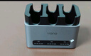绿巨能（llano）适用佳能LP-E6NH相机电池充电器5D4/70d/5d3/60d/80d/6d/R62/5d2/5D3/90D/7D2 轻铝三口快充底座 实拍图