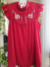 优奇周岁女宝宝礼服夏季婴儿夏装衣服红色旗袍连衣裙夏天抓周冠衣中式 实拍图