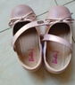 芭比童鞋春秋儿童皮鞋可爱撞色女童公主风小皮鞋时装鞋DA6039粉色28码 实拍图