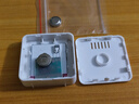 家用电子温湿度计室内干湿家用温湿度显示器迷你便携高精度壁挂式静音 白色温湿度计*1 实拍图
