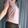 VICTORIATOURIST运动套装女户外晨跑健身服室内短袖瑜伽服套装健身房爬山跑步服 实拍图