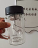 富光高硼硅玻璃杯大容量带茶隔水杯便携带把办公泡茶杯子办公杯双层 实拍图