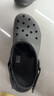 crocs卡骆驰蜗轮洞洞鞋|208776 黑色-001 43(270mm)  实拍图