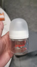 贝亲【百万新生儿奶瓶免费送】玻璃奶瓶宽口径奶瓶80ml SS号奶嘴 0月+ 实拍图