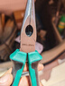 世达（SATA）70102A 尖嘴钳8英寸五金工具尖头钳多功能电工钳子 尖嘴钳 实拍图