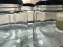 拜杰玻璃密封罐蜂蜜瓶可蒸煮玻璃瓶储物罐燕窝分装瓶500ml*6泡腊八蒜 实拍图
