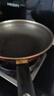 九阳（Joyoung）炒锅304不锈钢蜂窝不粘炒锅炒菜锅平底煎锅家用不挑炉灶30cm 实拍图