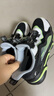 安踏儿童运动鞋男女童跑步鞋秋冬季网革旋钮扣犟弹科技学生赤焰跑鞋 【男透网】黑/白/绿5573-1 35 脚长约22cm 实拍图
