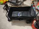 探险者露营车折叠推车户外露营儿童小推车营地车拉年货小拖车聚拢型推车 350L 曜石黑宽轮+桌板+克米特椅*2 实拍图