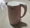 美的（Midea）烧水壶电热水壶电水壶家用 食品级304不锈钢 1500W快速沸腾 1.7L大容量 618提前抢 HJ1705 实拍图