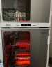 美的（Midea）消毒柜家用 餐具碗柜碗筷茶杯消烘一体机 小型立式  77L三层 高温二星级 【国家补贴】80R05 实拍图