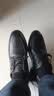 七匹狼皮鞋男士商务休闲系带正装德比鞋子男 W8243730311 黑色 42  实拍图