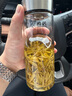 希诺玻璃杯单层加厚大容量家用办公泡茶杯子男车载水杯XN-6016L 400mL 实拍图