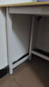 舒客艺家 电脑桌台式小户型小桌子家用学习桌写字办公书桌电竞长条桌子 木纹白架单桌80*50*74 加固电脑桌 实拍图