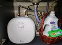 美的（Midea）【8年质保】电热水器小厨宝6.6L出水36L一级能效洗碗洗菜热水器厨房热水宝国家补贴F6.6-20CB(ES) 实拍图