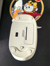 罗技（Logitech）M196 无线蓝牙鼠标 办公鼠标 笔记本商务办公家用 小巧便携 对称手型 珍珠白 实拍图