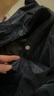 雨航（YUHANG）电动车雨衣雨披单人男女成人电瓶车加大加厚防暴雨雨披 藏青色 实拍图