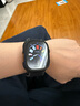 Apple/苹果 Watch Ultra 2 智能手表GPS+蜂窝款49 毫米黑色钛金属表壳黑色野径回环式表带S/M MXDQ3CH/B 实拍图