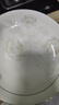 红牡丹 陶瓷金边米饭碗轻奢面碗汤碗家用景德镇餐具中式碗组合乔迁碗碟 一季花开描金7英寸饭盘4个 实拍图