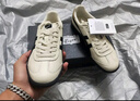 Onitsuka Tiger鬼塚虎男女款复古德训鞋轻便透气运动休闲板鞋TOKUTEN 1183B938 白色/黑色 36 实拍图