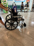 怡辉（YIHUI）轮椅老人带坐便器轻便折叠可躺大小便家医瘫痪骨折专用出行yh-x05 实拍图