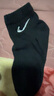 耐克(NIKE)袜子男子 速干透气篮球袜 短袜三双装SX7677-010黑S 实拍图