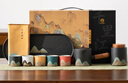 苏氏陶瓷（SUSHI CERAMICS）手绘釉画彩茶具套装千里江山侧把壶干泡盘五色茶杯文创伴手礼 实拍图