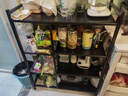 全品屋厨房置物架落地多功能用具层架收纳家用水果蔬菜篮子储物货架348 实拍图
