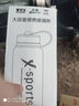 天喜（TIANXI）玻璃杯大容量便携户外运动旅行杯子带杯套耐热耐高温带茶漏大水杯 【加厚防爆+杯套+杯刷】980ml 实拍图