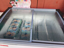 HLAOXUE冰柜商用大容量超市冷冻冰箱展示柜卧式保鲜雪糕柜冰糕柜冰棍柜好雪冰柜 1.0米长雪糕柜铜管【带锁+红贴画+带价格条】 实拍图